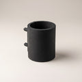 Clip-in black EVA cup holder — AI render